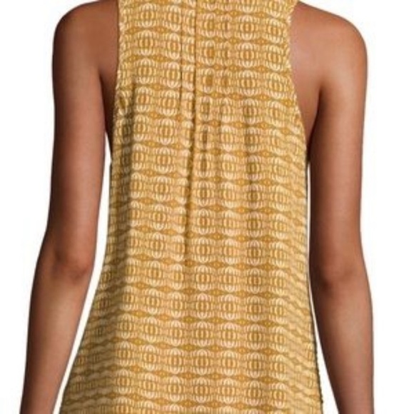 Willow & Clay Lattice Tie Neck Sleeveless Top - Picture 2 of 9